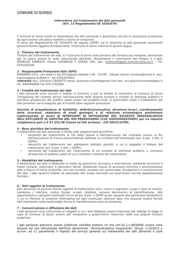 08 Allegato 6 Modello INFORMATIVA privacy