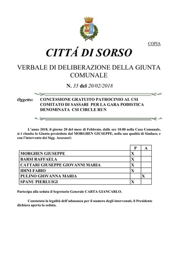 Concessione gratuito patrocinio CSI D000000372 017000 CGN 372