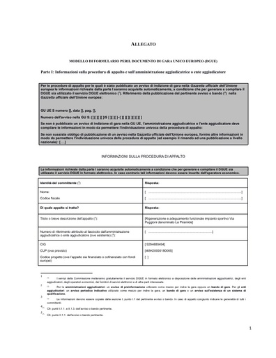 04   Documento di gara unico europeo (DGUE)