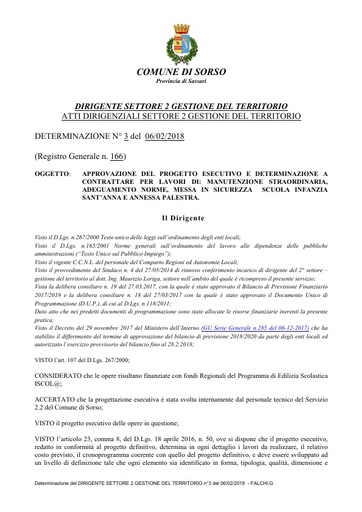 00 Det  a contrattare n 3 del 06 02 2018