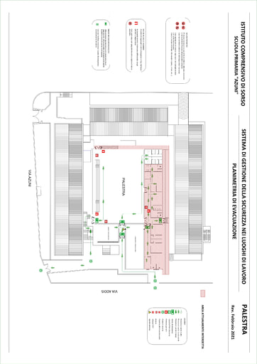 PLANIMETRIA evacuazione Palestra