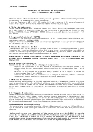 07 Allegato 6 Modello INFORMATIVA privacy