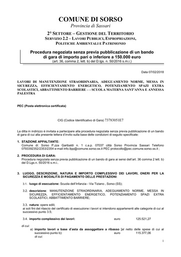 01 Lettera di invito e discplinare