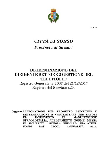 00 Determina a Contrattare n  34 del 21-12-2017